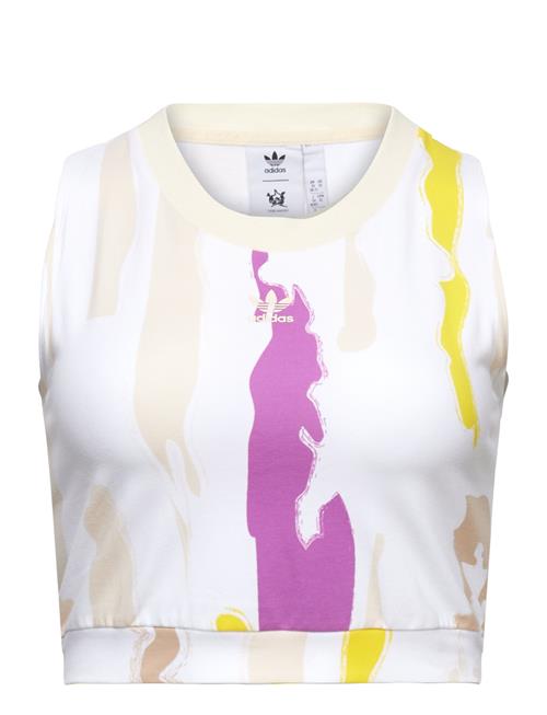 Se adidas Originals Thebe Magugu Tank Top Adidas Originals White ved Booztlet