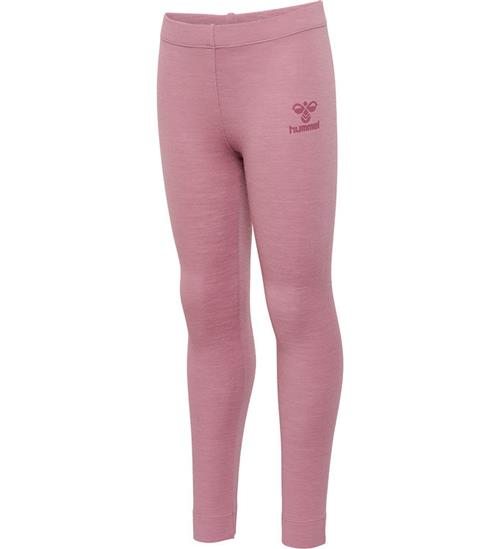 Se Hummel Hummel Leggings - Uld - hmlWingo - Nostalgia Rose ved KidsWorld