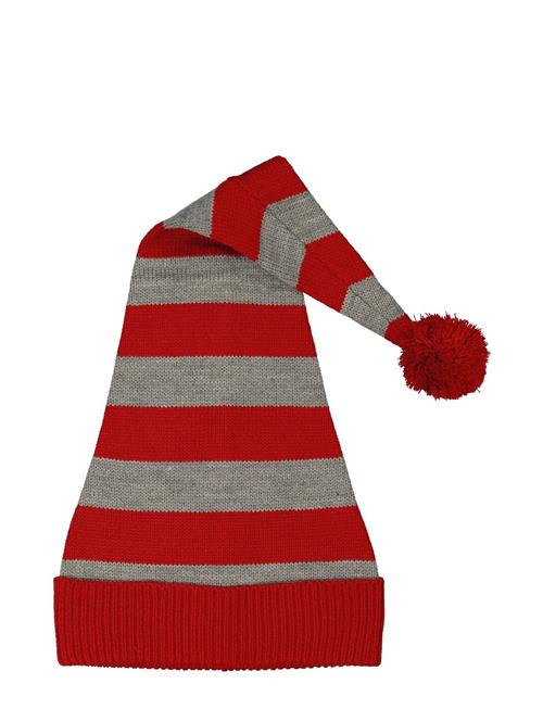 Geggamoja Christmas Cap Striped Geggamoja Red