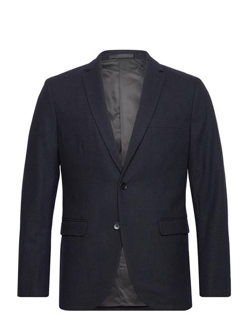 Selected Homme Slhslimdan Flannel Blazer O Selected Homme Navy