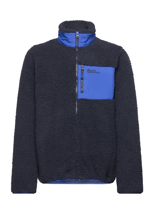 Se Jack Wolfskin Ice Curl Jacket K Jack Wolfskin Navy ved Booztlet