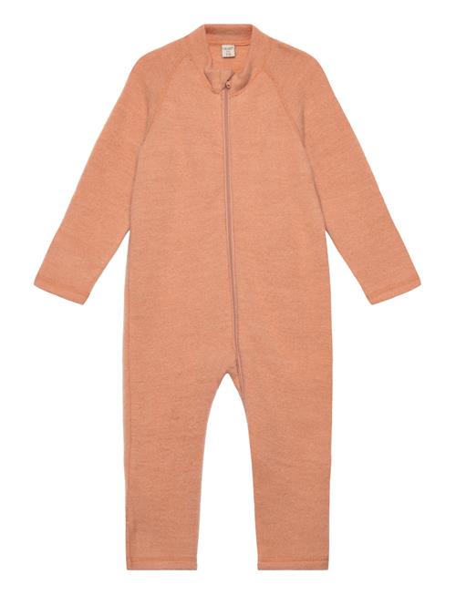 Se CeLaVi Jumpsuit - Soft Wool CeLaVi Orange ved Booztlet