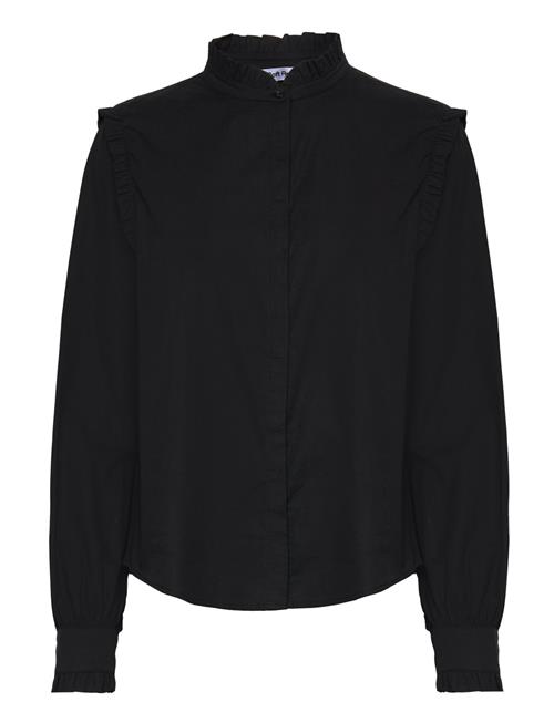 Srindia Shirt Solid Soft Rebels Black