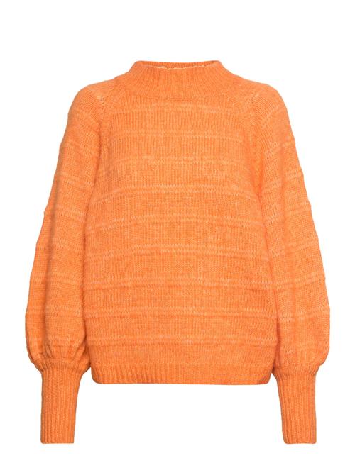 Se ONLY Onlcelina Ls High Pullover Knt Noos ONLY Orange ved Booztlet