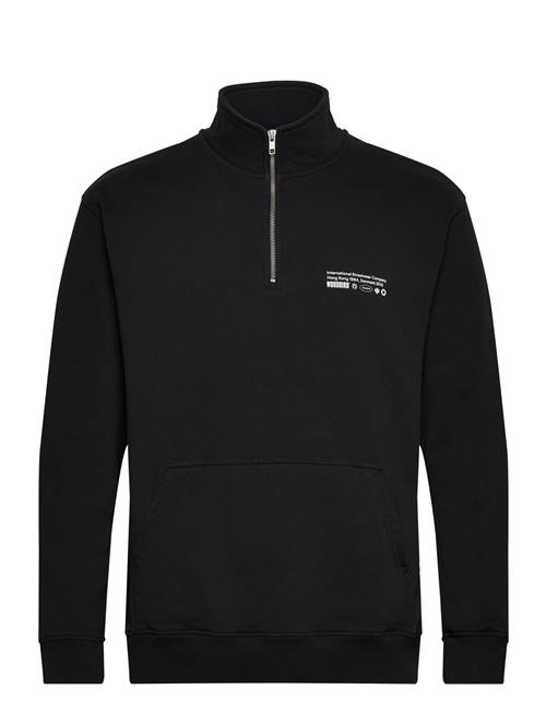 Lass Tech Half-Zip Woodbird Black