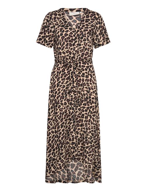 Kaffe Kamarta Long Dress Kaffe Brown