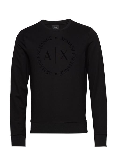 Armani Exchange Man Jersey Sweatshirt Armani Exchange Black