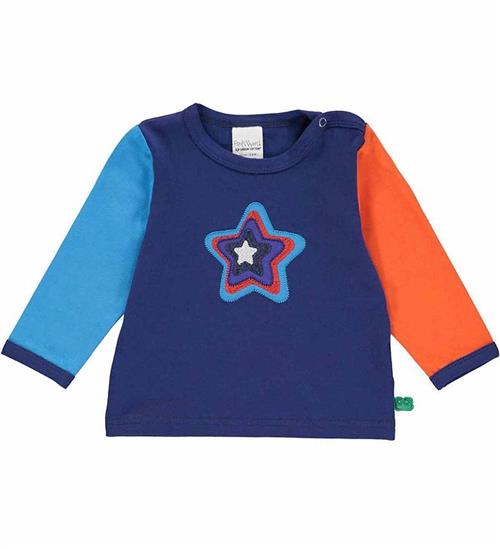 Se Freds World Bluse - Star - Deep Blue ved KidsWorld