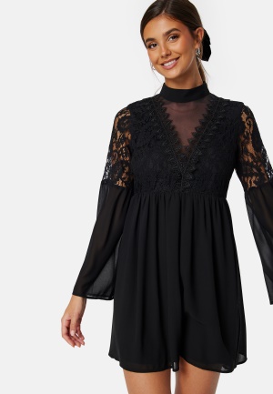 Se Bubbleroom Occasion Florence Dress Black 38 ved Bubbleroom