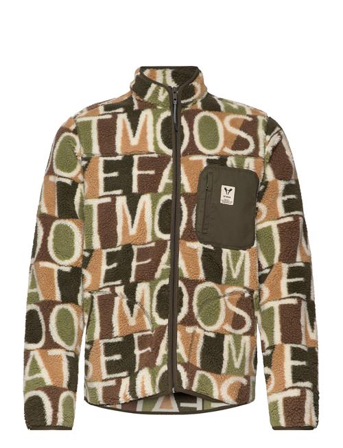 Fat Moose Trevor Fleece Jacket Aop Fat Moose Khaki