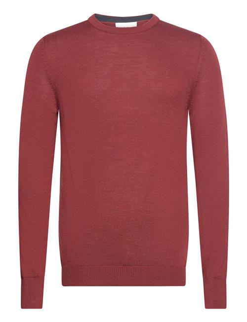 Se Bruun & Stengade Bs Jupiter Regular Fit Knitwear Bruun & Stengade Burgundy ved Booztlet