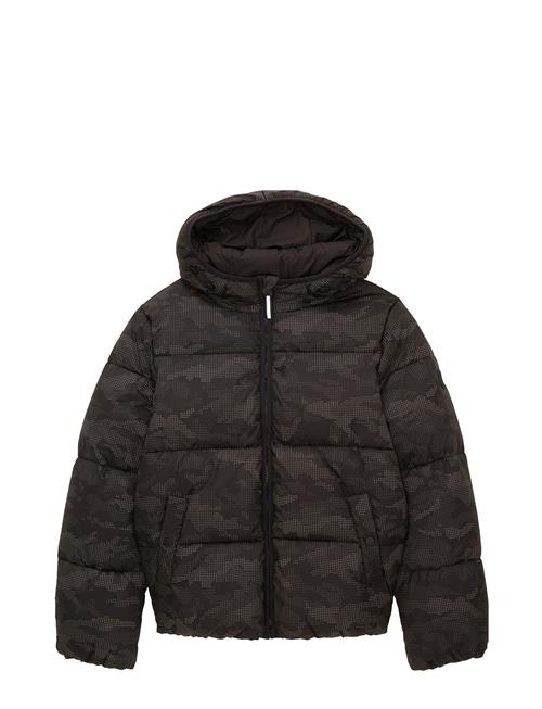 Tom Tailor Puffer Winter Jacket With Hood Tom Tailor Black