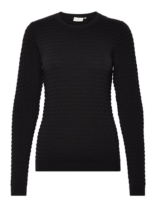 Se Kaffe Kaella Knit Pullover Kaffe Black ved Booztlet