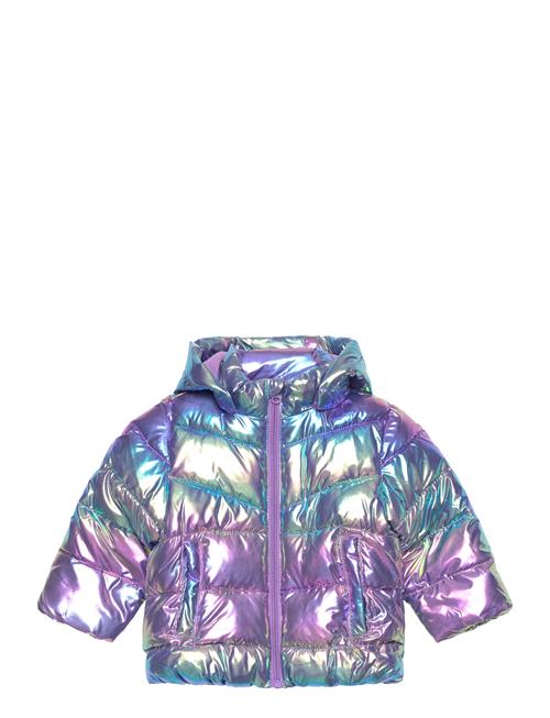 Se name it Nmfmolina Puffer Jacket Fle Shiny Name It Purple ved Booztlet