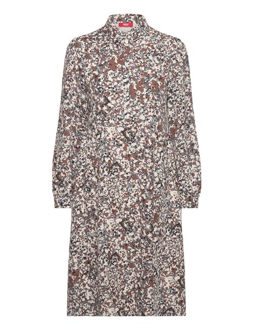 Esprit Collection Patterned Shirt Dress Esprit Collection Brown