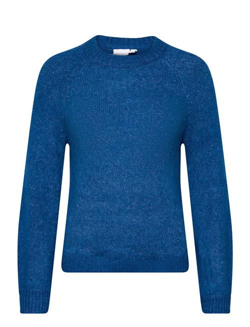 Vijamina O-Neck L/S Knit Top - Noos Vila Blue