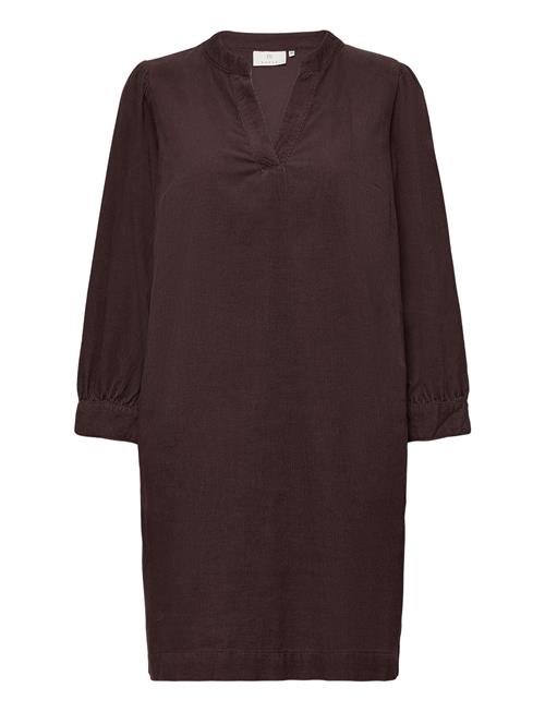 Kaffe Kalina Dress Kaffe Brown