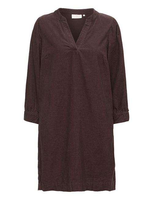 Kalina Dress Kaffe Brown