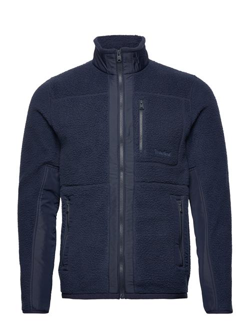 Timberland Mix Media Sherpa Fz Fleece Timberland Navy