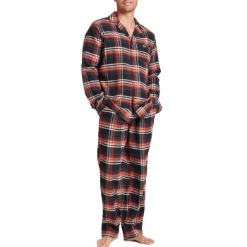 Jockey Cotton Flannel Pyjama Sort bomuld Medium Herre