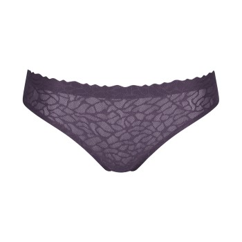 Sloggi Trusser ZERO Feel Lace 2.0 Brazil Panty Mørkelilla Medium Dame