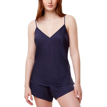 Se Triumph Silky Sensuality Short Pyjama Marineblå lyocell 40 Dame ved Timarco