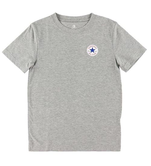 Se Converse Converse T-shirt - GrÃ¥meleret ved KidsWorld