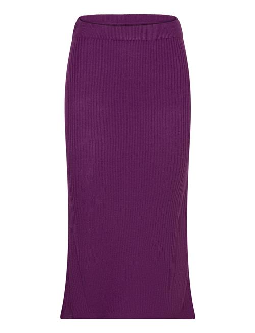 Vila Vistara Hw Midi Skirt /B Vila Purple