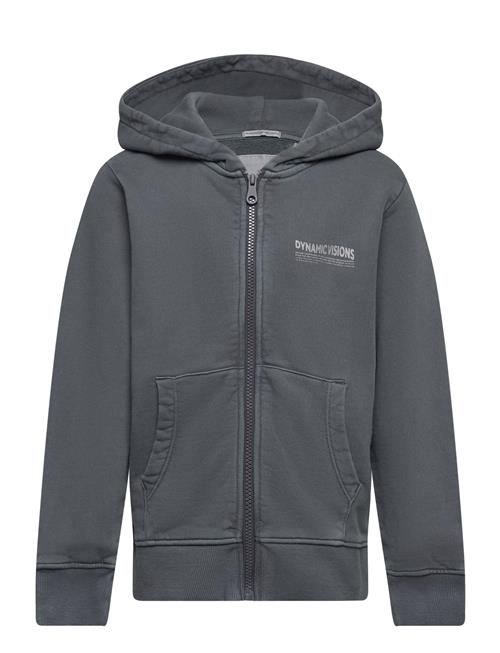 Tom Tailor Garment Dye Hoody Jacket Tom Tailor Grey