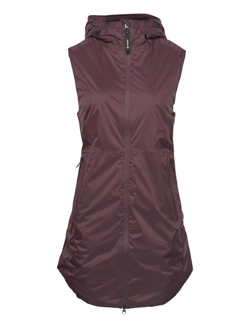 Tenson Transition Vest Woman Tenson Burgundy