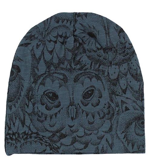 Soft Gallery Soft Gallery Hue - Beanie - Petroleum m. Ugler