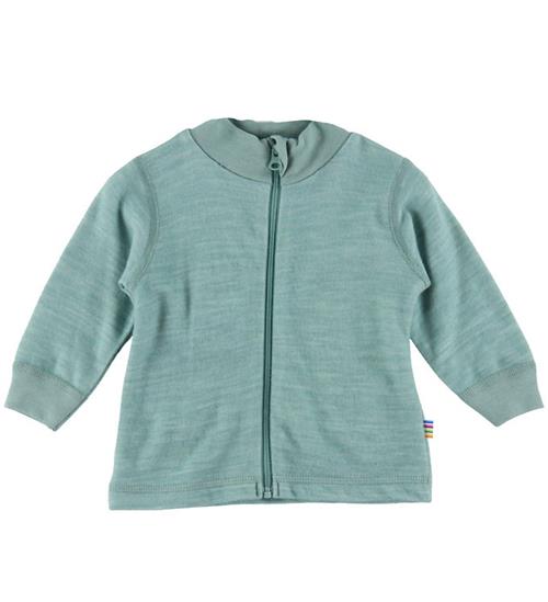 Se Joha Cardigan - Uld/Bambus - GrÃ¸n ved KidsWorld