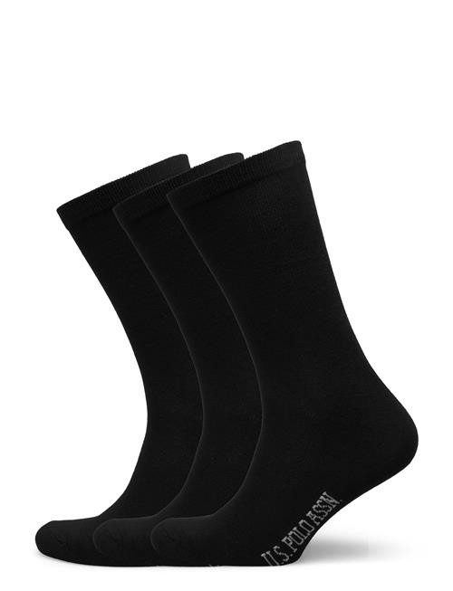 U.S. Polo Assn. Uspa 3 Pack Sock Benja Women U.S. Polo Assn. Black