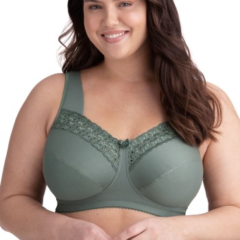 Miss Mary of Sweden Miss Mary Broderie Anglais Soft Bra Bh Grøn B 85 Dame