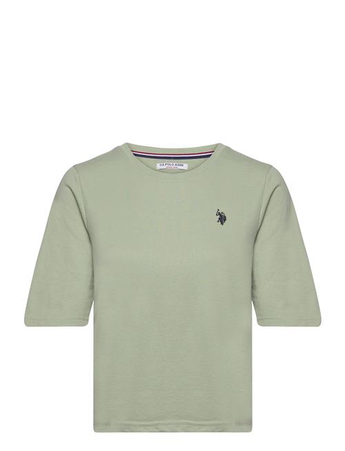 U.S. Polo Assn. Uspa 3/4 Sl Tee Aurora Women U.S. Polo Assn. Green