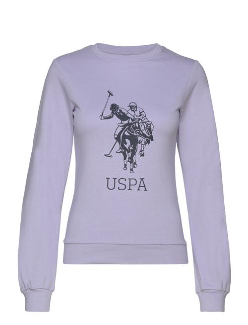 Se U.S. Polo Assn. Uspa Sweatshirt Carice Women U.S. Polo Assn. Purple ved Booztlet