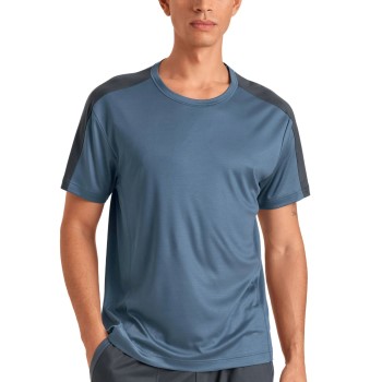 Calida DSW Cooling Men T-Shirt Blå lyocell Large Herre