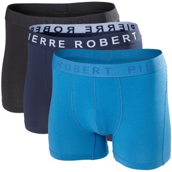 Pierre Robert 3P For Men Boxers CL1 Flerfarvet økologisk bomuld X-Large Herre