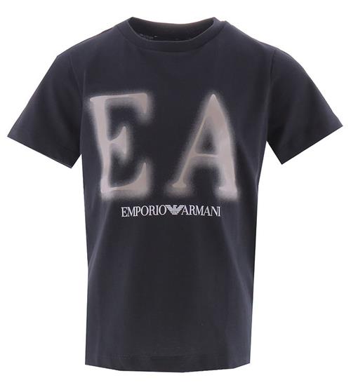 Emporio Armani Emporio Armani T-shirt - Navy/Beige m. Print