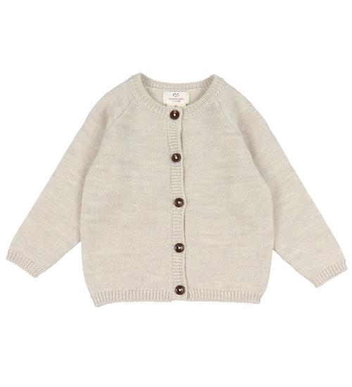 Copenhagen Colors Copenhagen Colors Cardigan - Uld - Pale Cream Melange