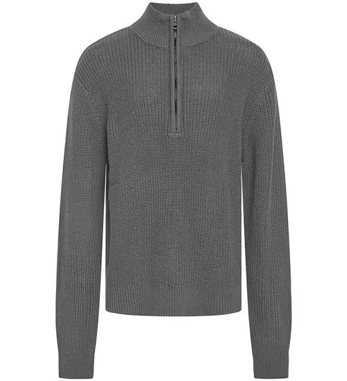 Grunt Bluse - Strik - Durbuy - Light Grey