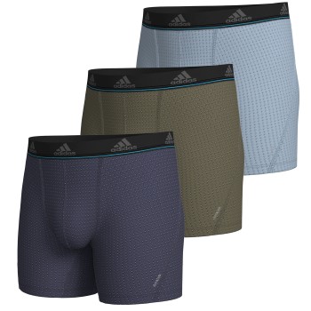 adidas 3P Active Micro Flex Vented Trunks Blå/Grøn polyamid Medium Herre