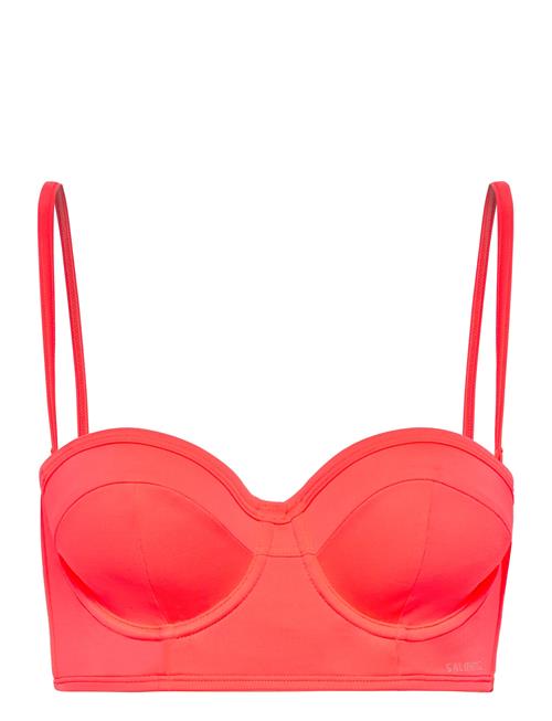 Se Salming Bayview, Padded Wire Bra Salming Orange ved Booztlet