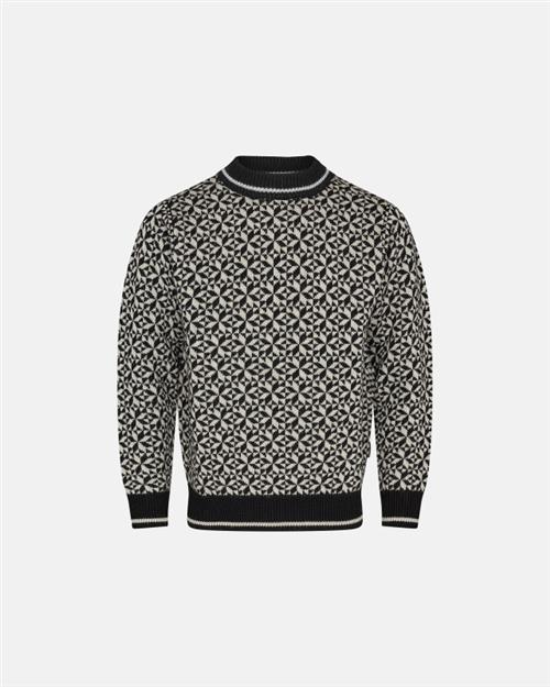 Se Pullover "strik" | 100% uld | Blå ved Intimo