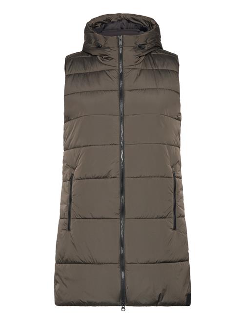 Eisbach Vest W Jack Wolfskin Brown