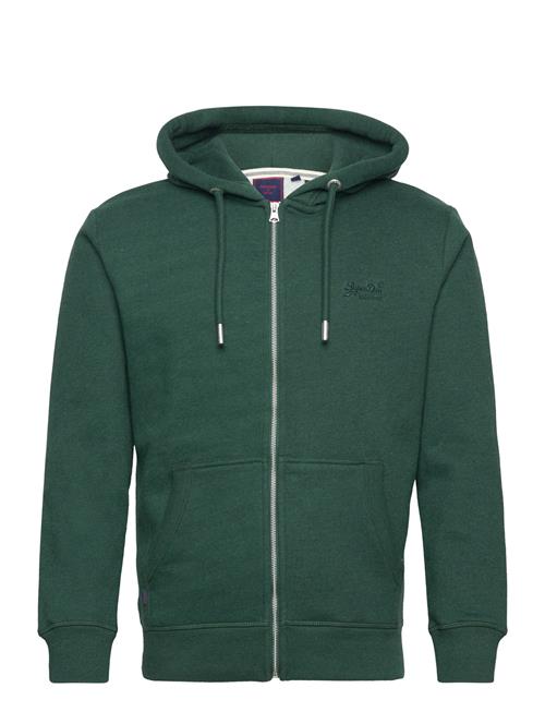 Superdry Vintage Logo Emb Ziphood Superdry Green