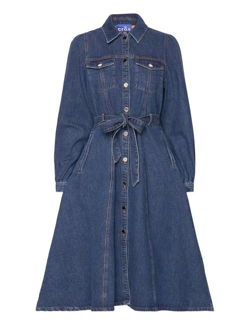 Cras Celinecras Dress Denim Cras Blue