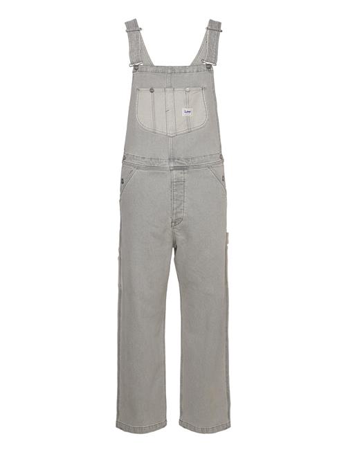 Se Lee Jeans Paneled Bib Lee Jeans Grey ved Booztlet