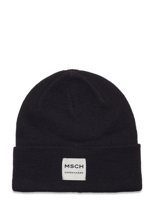 MSCH Copenhagen Mschmojo Logo Beanie MSCH Copenhagen Black