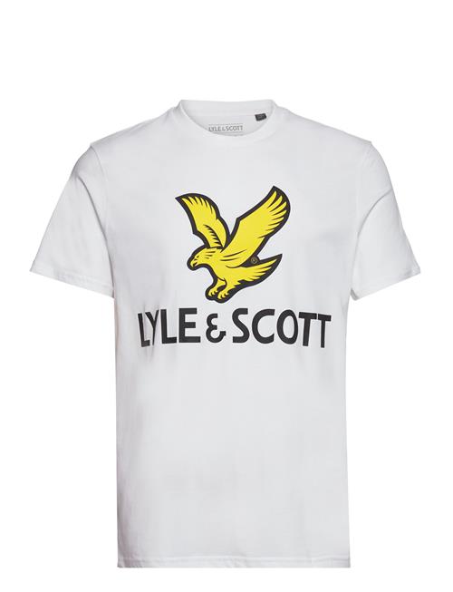 Lyle & Scott Printed T-Shirt Lyle & Scott White